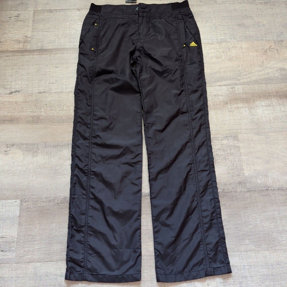 NWT VTG Adidas UEFA Champions League Black Athletic Pants Climacool Size 3XL*